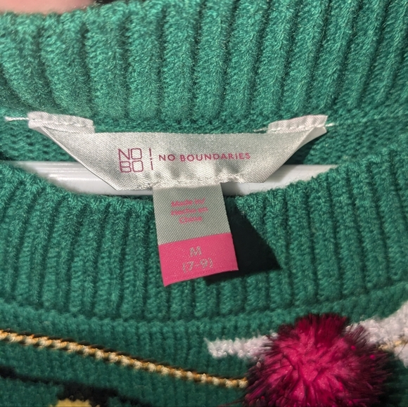 No Boundaries Medium 7-9 Christmas Tree Dress - Picture 2 of 4